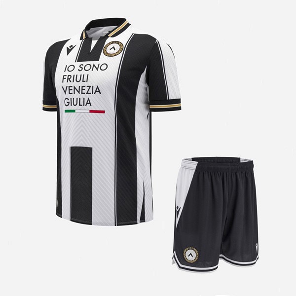 Camiseta Udinese Calcio Replica Primera Ropa Niño 2024/25